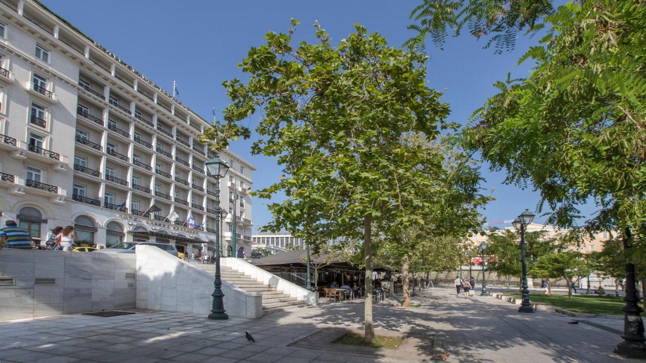 Ermou Stylish Suites By Ghh Aten Exteriör bild